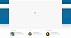 Desktop Screenshot of carlbrashear.org